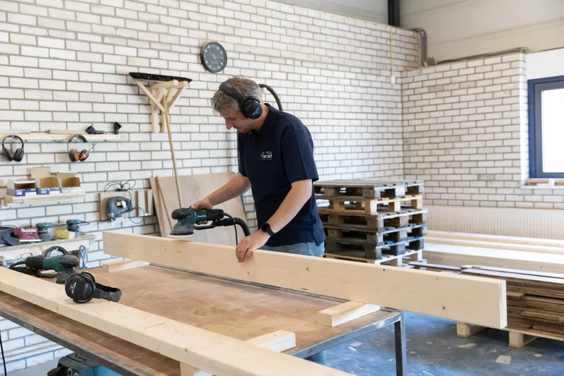 De afdelingen van T' W3RKT